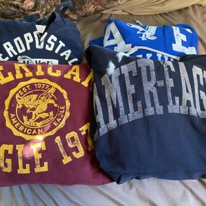 Lot of mens XL hoodies